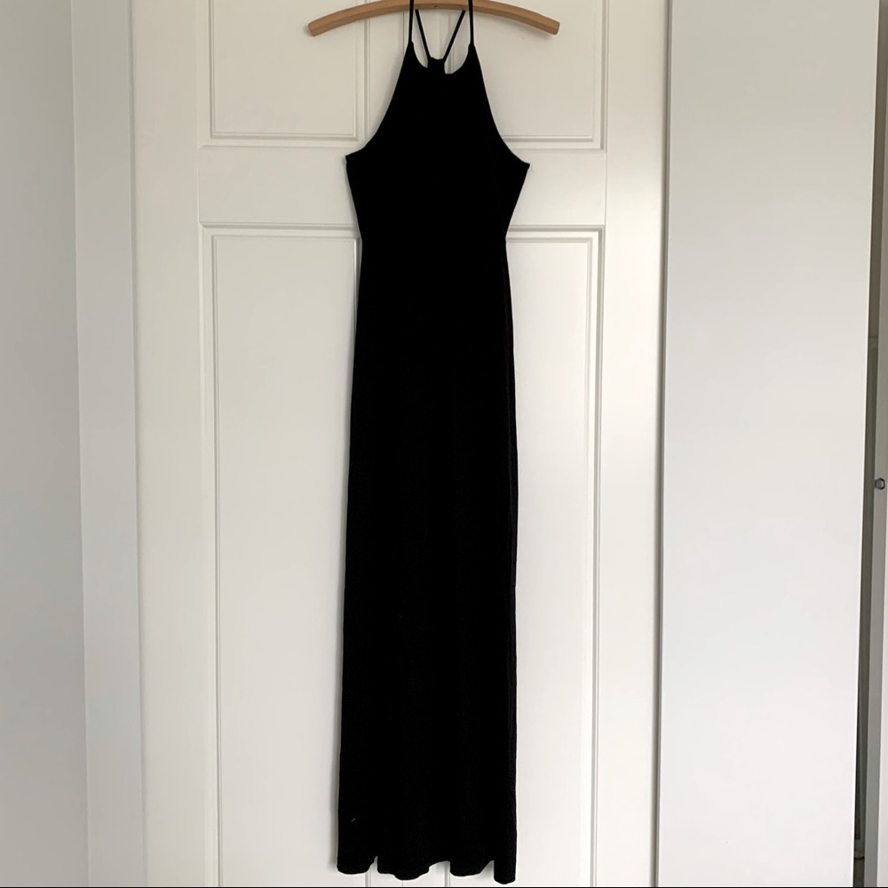 Soprano Black Maxi Dress